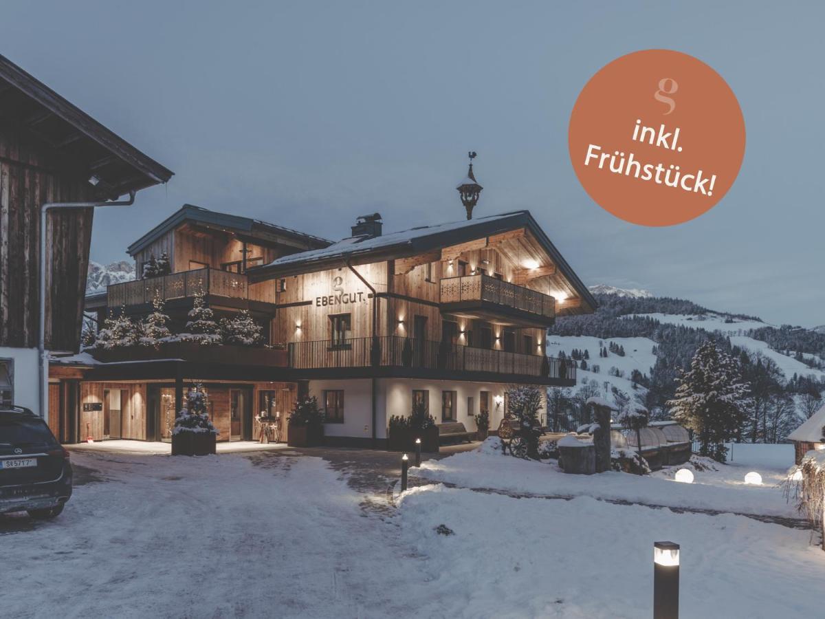 Biohof Ebengut Lejlighedshotel Maria Alm am Steinernen Meer Eksteriør billede