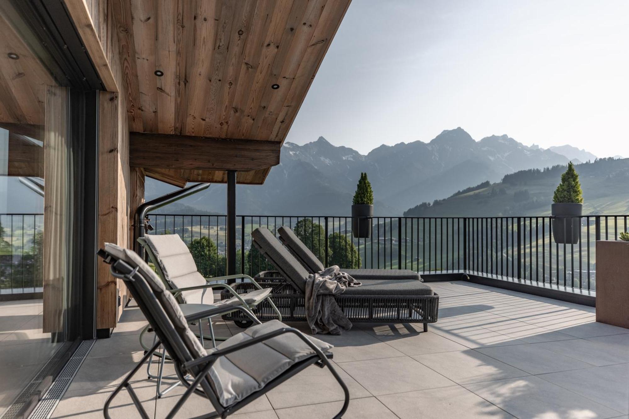 Biohof Ebengut Lejlighedshotel Maria Alm am Steinernen Meer Eksteriør billede